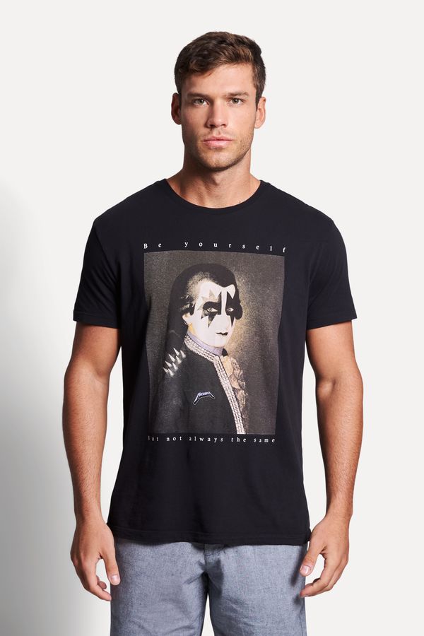 Camiseta Estampada Metal Mozart