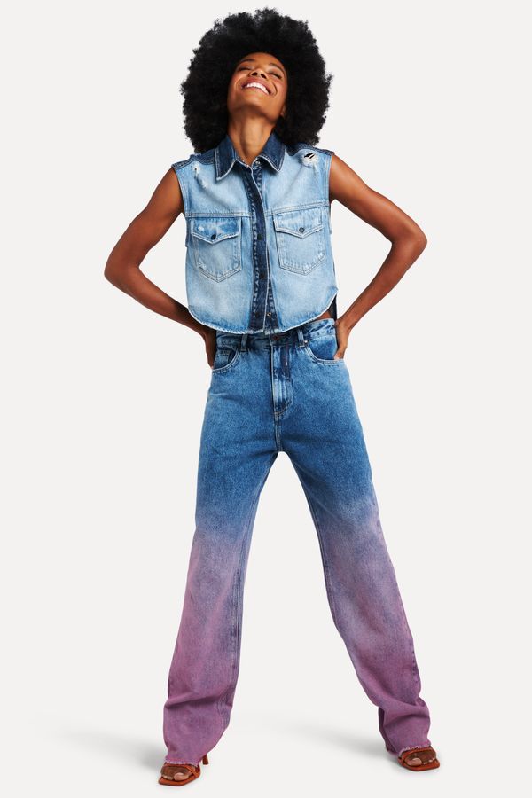 COLETE JEANS DOUBLE BLUE