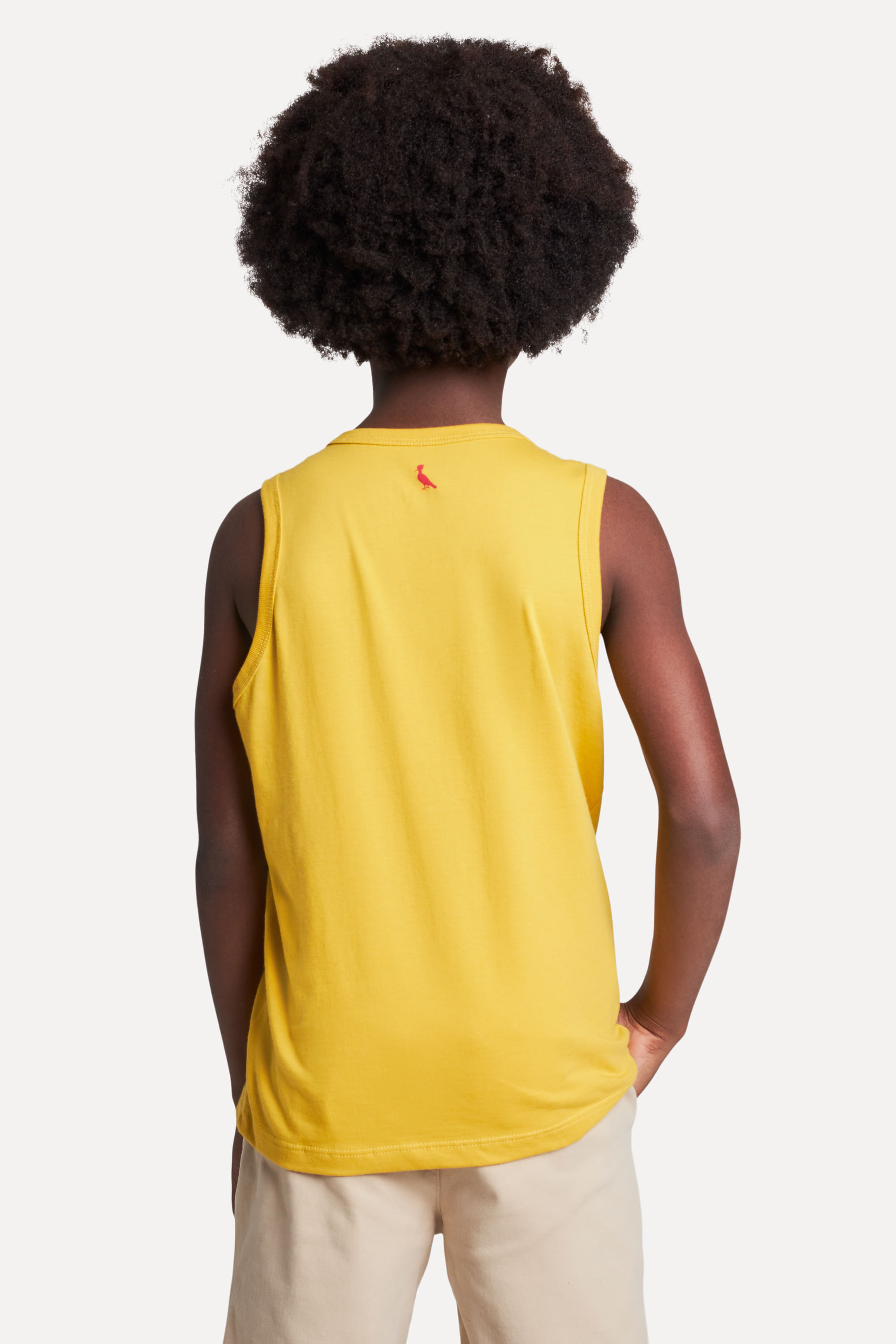 Regata Mini Gota Pica-pau Bordado