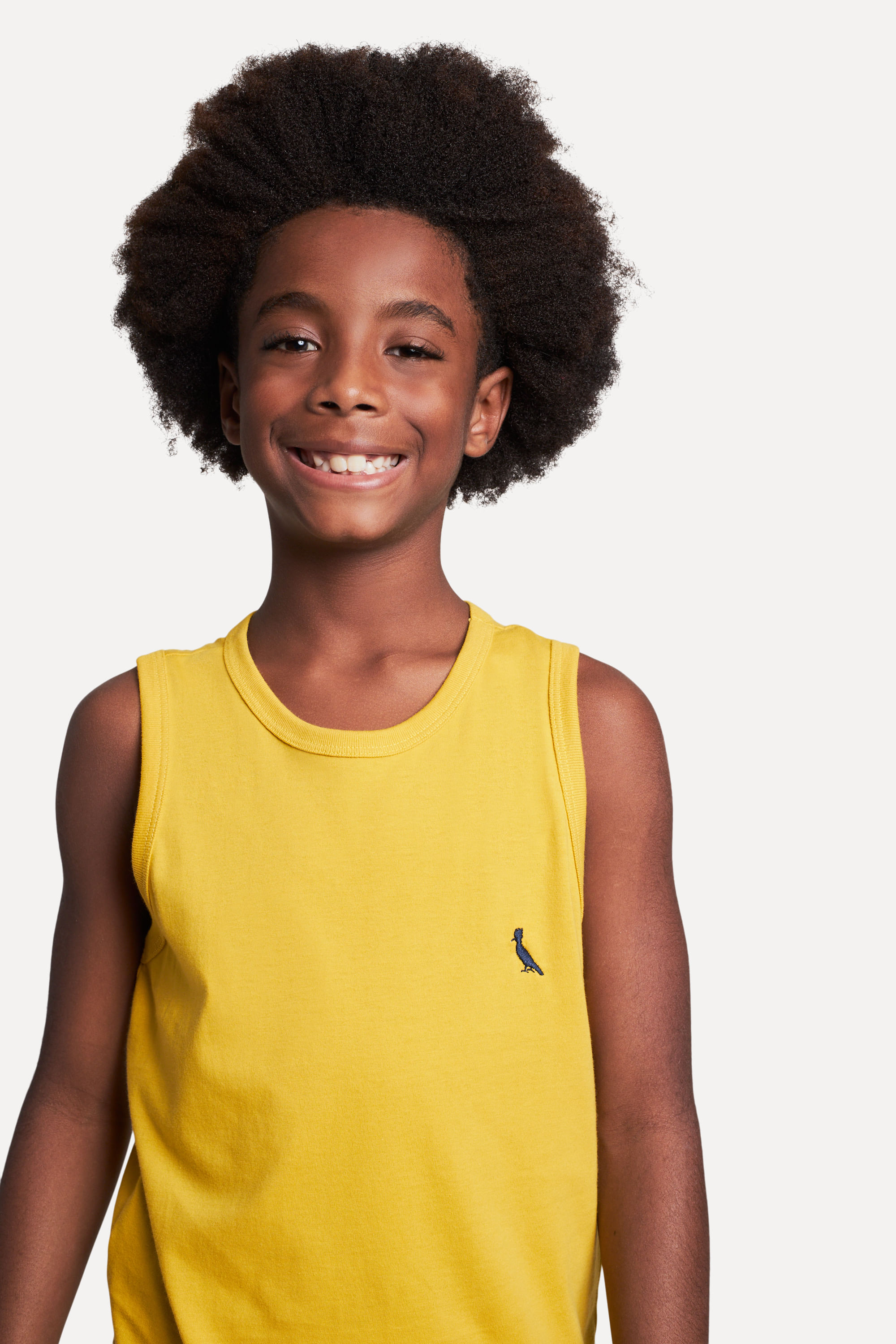 Regata Mini Gota Pica-pau Bordado