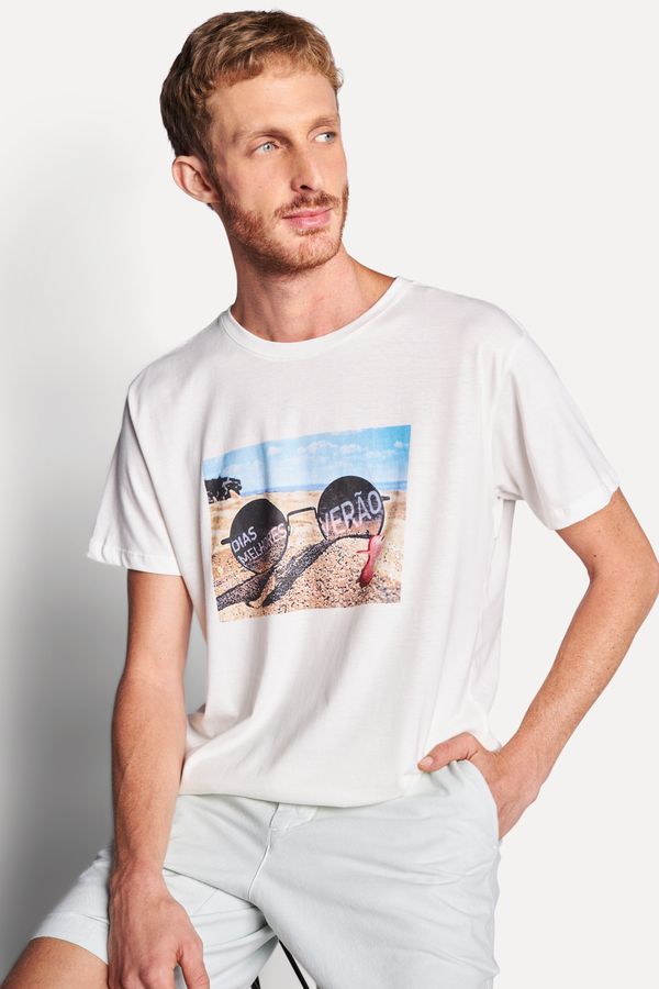 Camiseta Estampada Dias Melhores