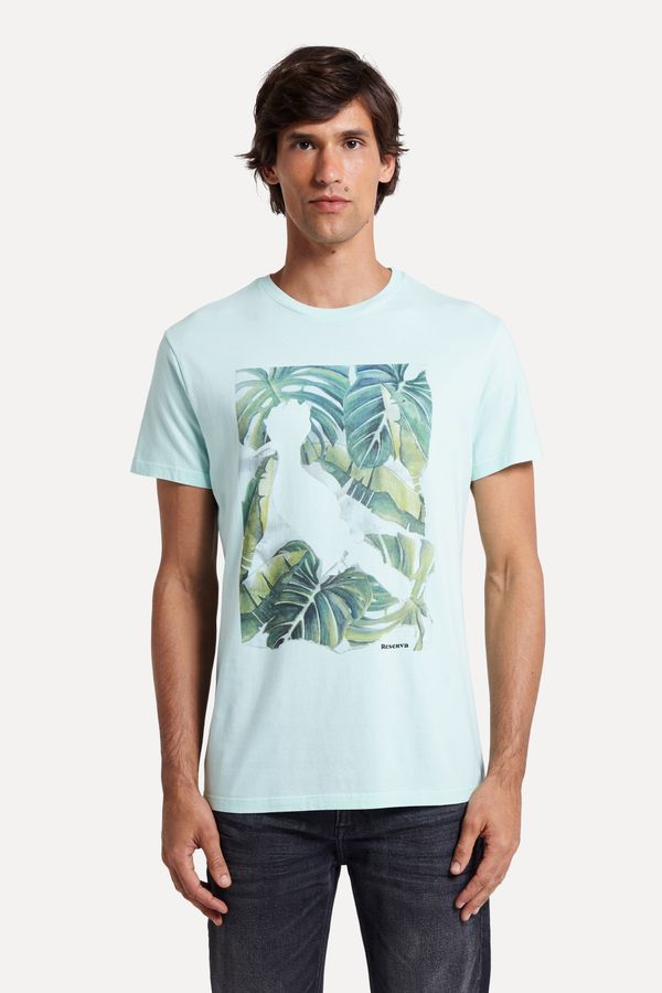 Camiseta Estampada Folhagem