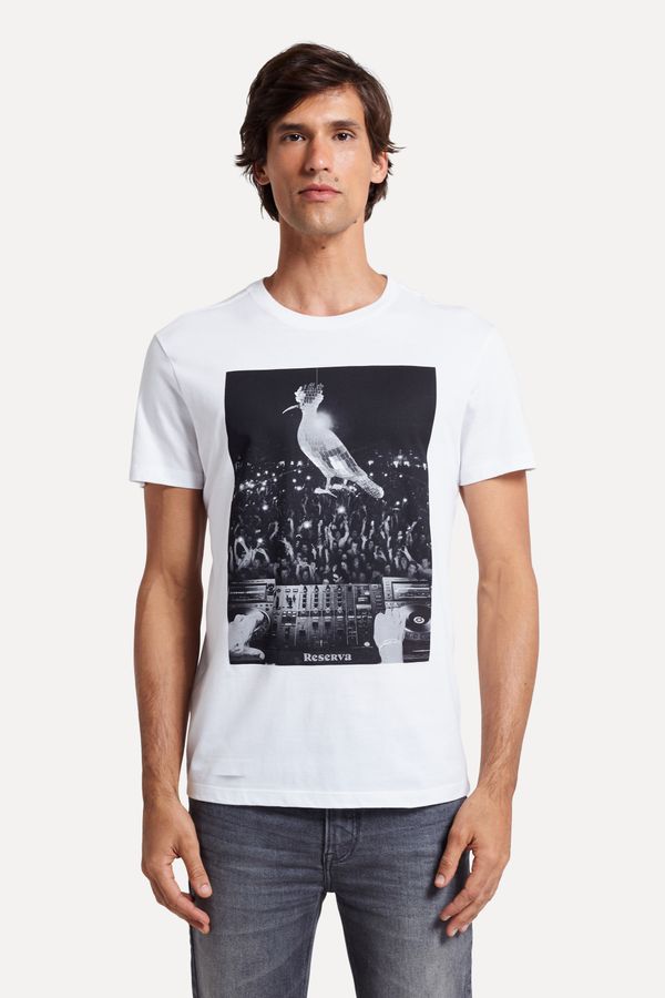 Camiseta Estampada Pistao