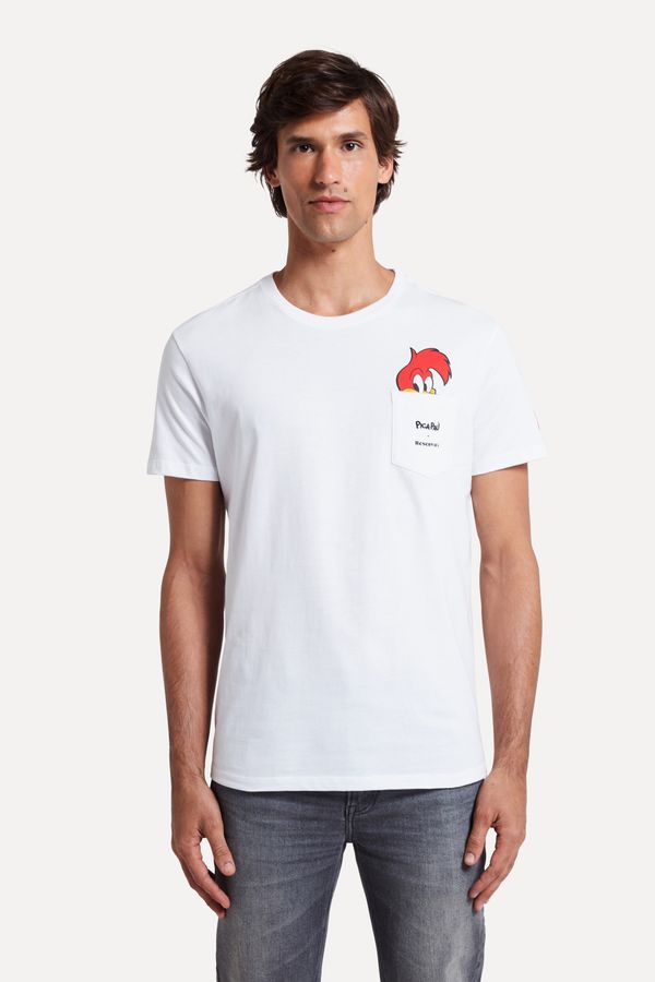 Camiseta Estampada Pica-pau Hide