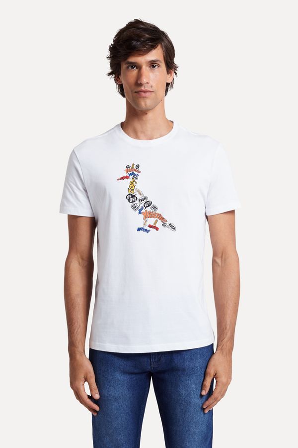 Camiseta Estampada Pica-pau Pop