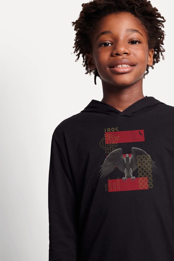 CAMISETA HOODIE MINI URUBU