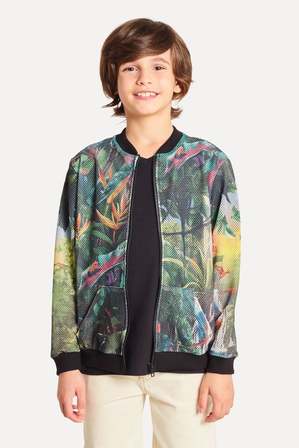 Wind Tela Mini Estampa Paraiso Tropical