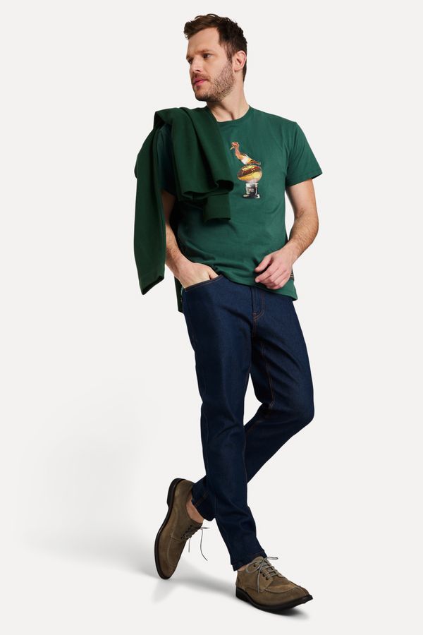 Camiseta Estampada Pica-pau Trofeu