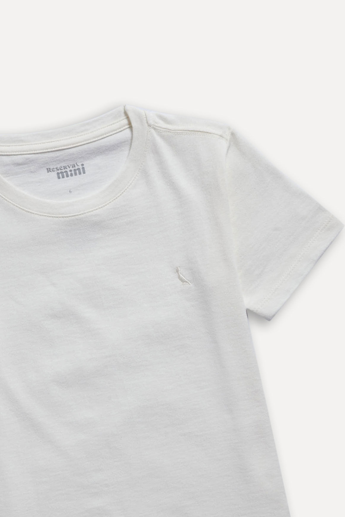 Camiseta Mini Careca Organic Rib