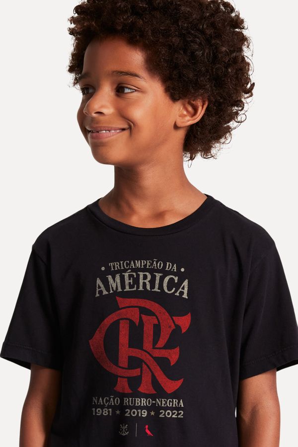 Camiseta Mini Fla Tri Campeao