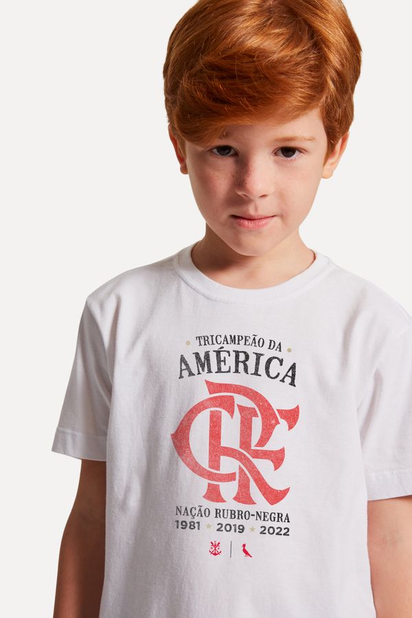 Camiseta Mini Fla Tri Campeao