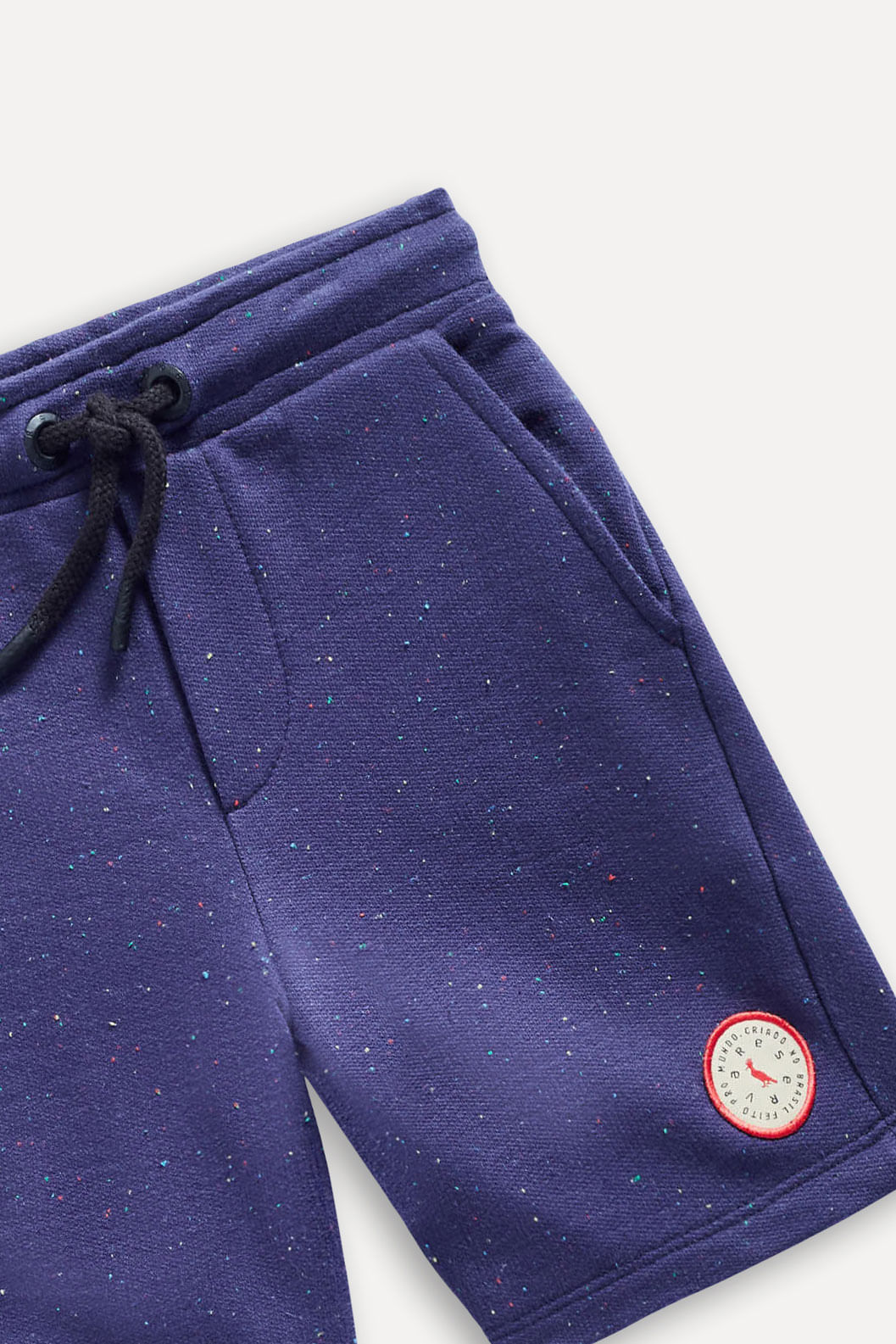 Bermuda Moletom Mini Botone