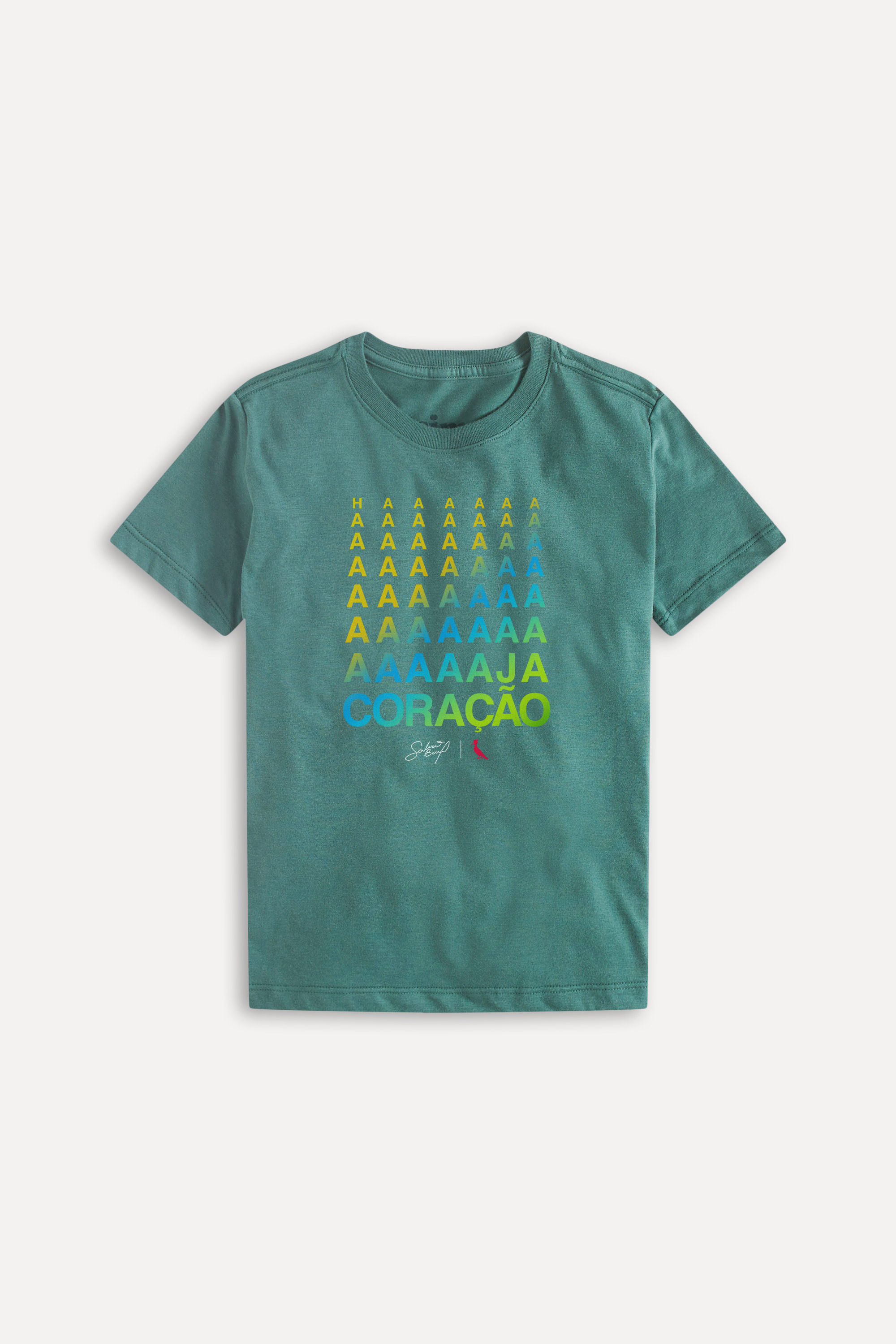Camiseta Mini Galvao Haja Coracao