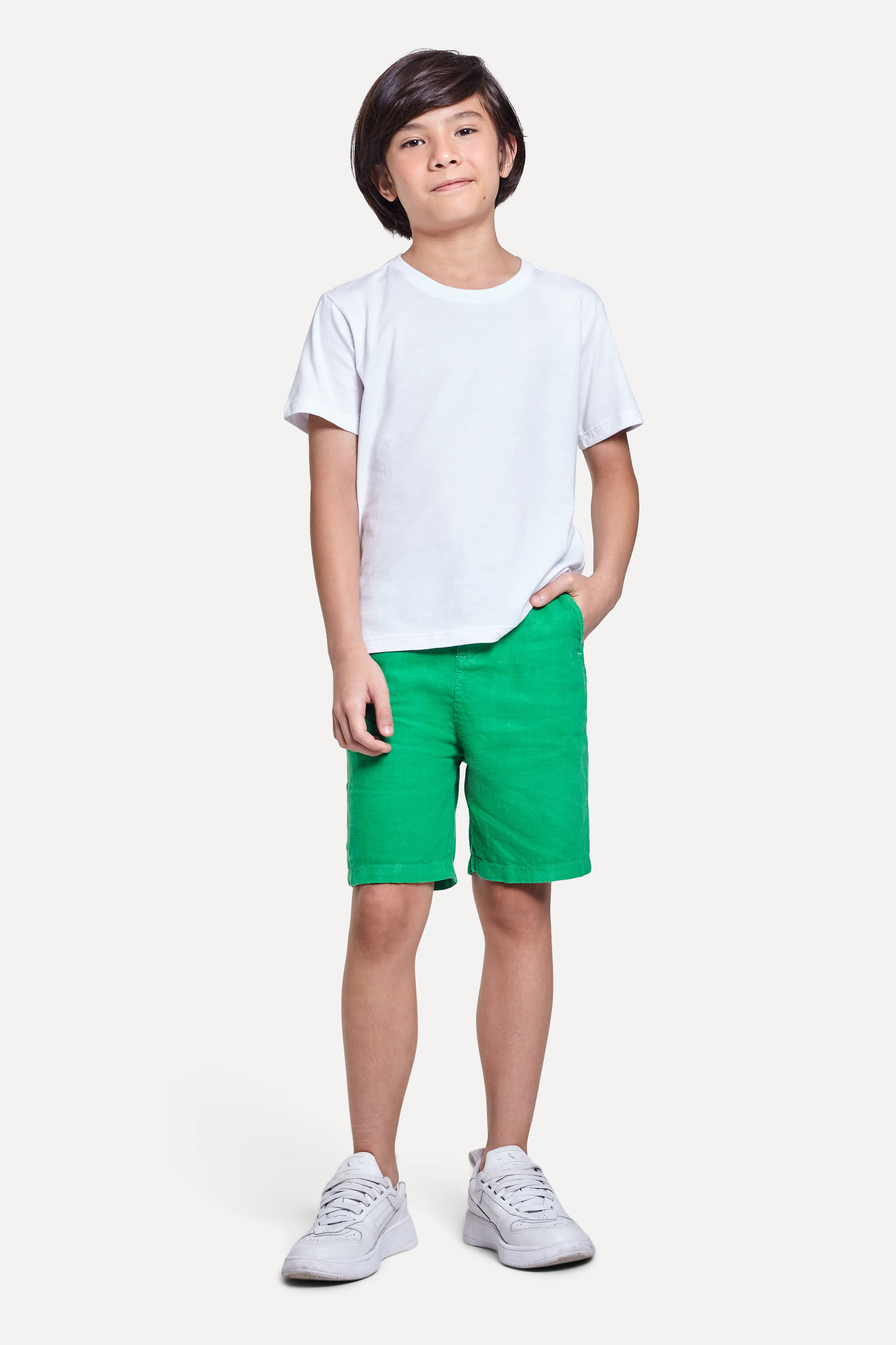 Bermuda Casual Mini Linho