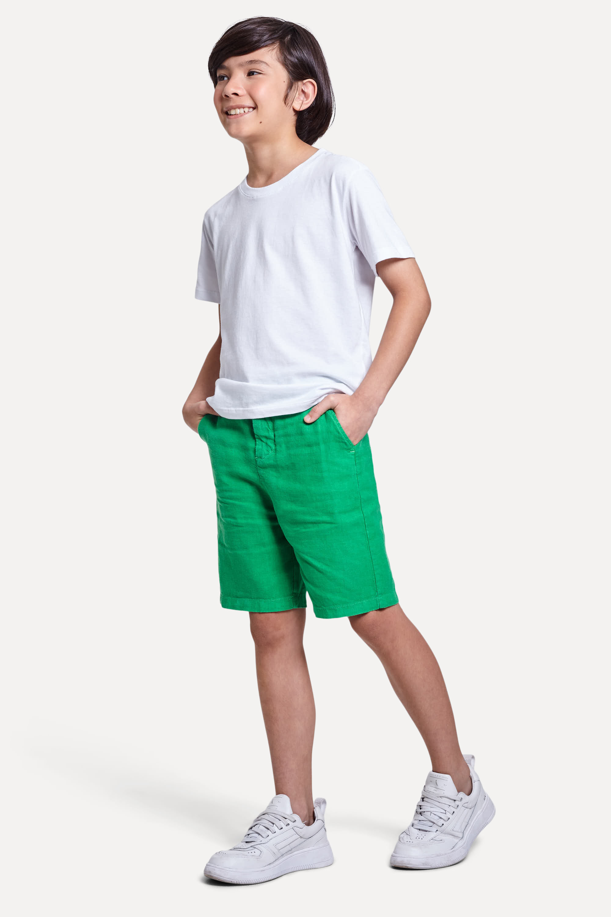 Bermuda Casual Mini Linho