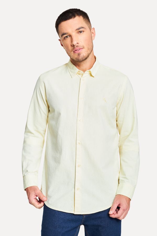 Camisa Ml Pf Oxford Color