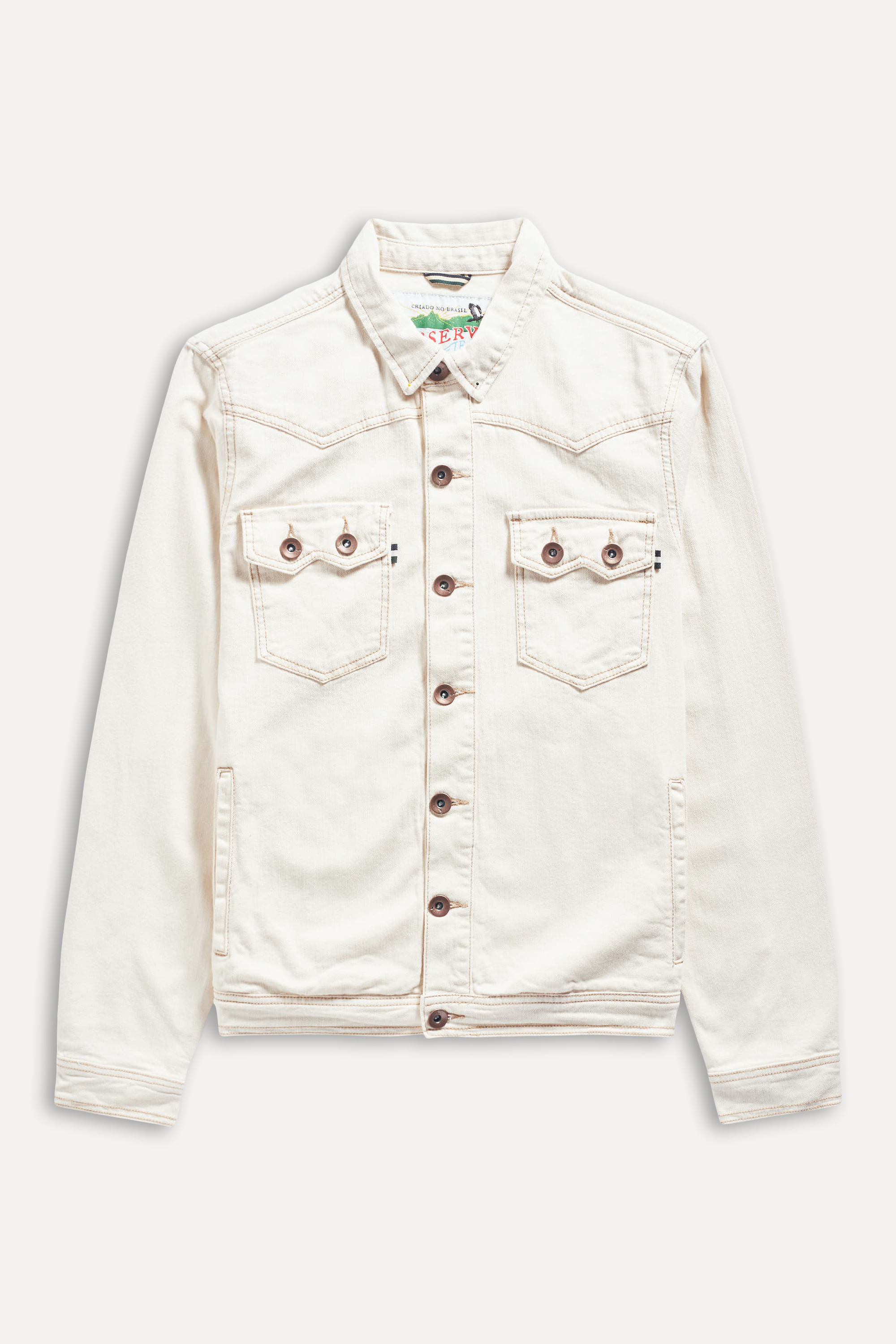 Jaqueta Jeans Eco White