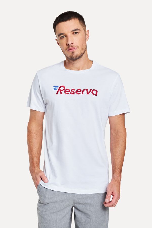 Camiseta Bordada Logomania