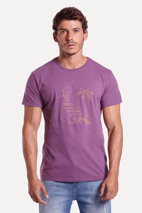 Camiseta Estampada Text Art