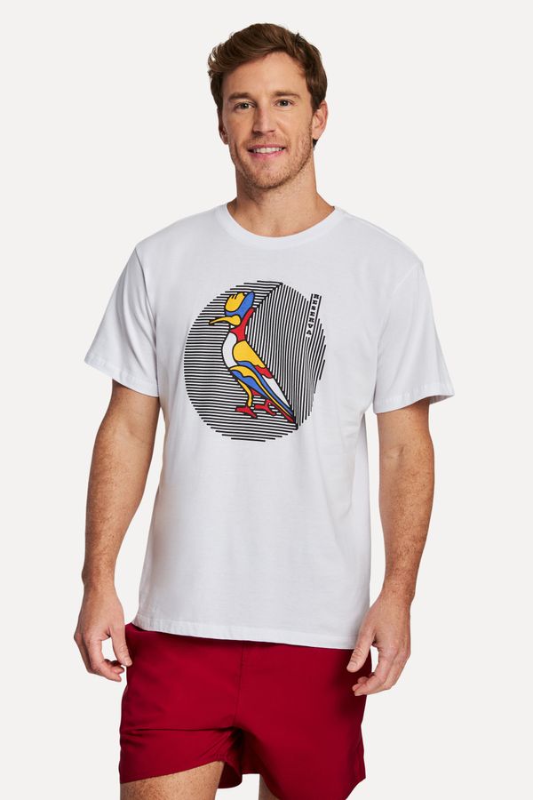 Camiseta Estampada Pica-pau Circle
