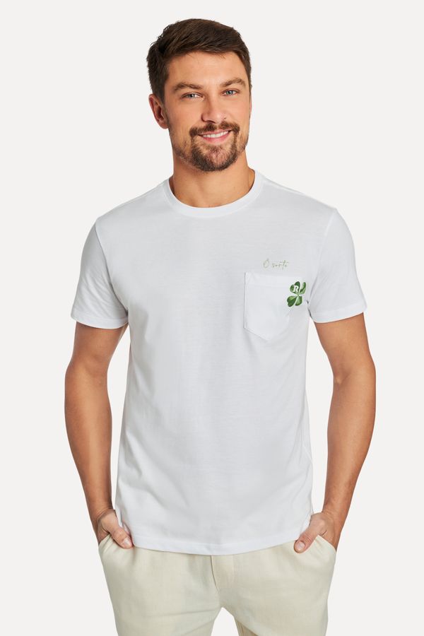 Camiseta Estampada Bolso Sorte