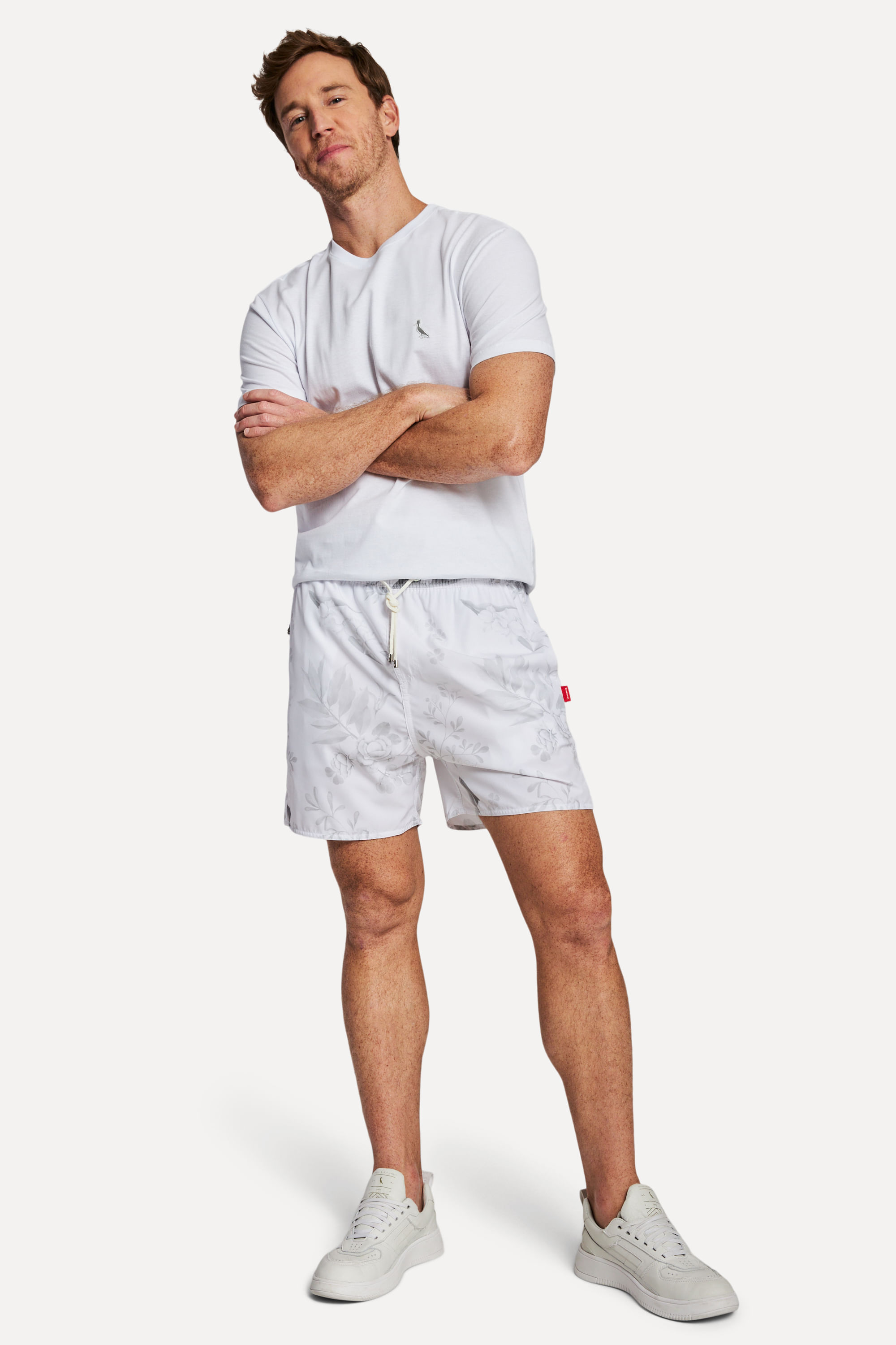 Short Praia Estampado Ano Novo