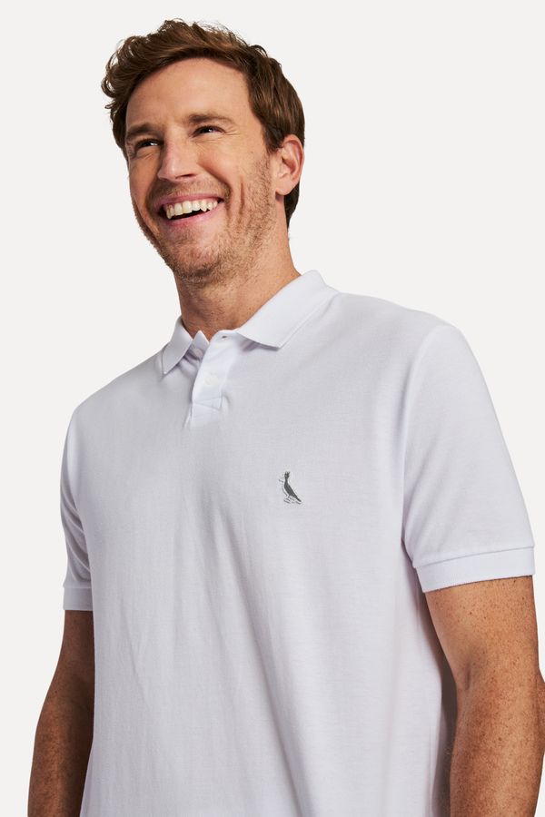 Polo Enxuto Patch Silver