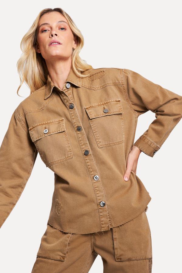 CAMISA SARJA UTILITARIA