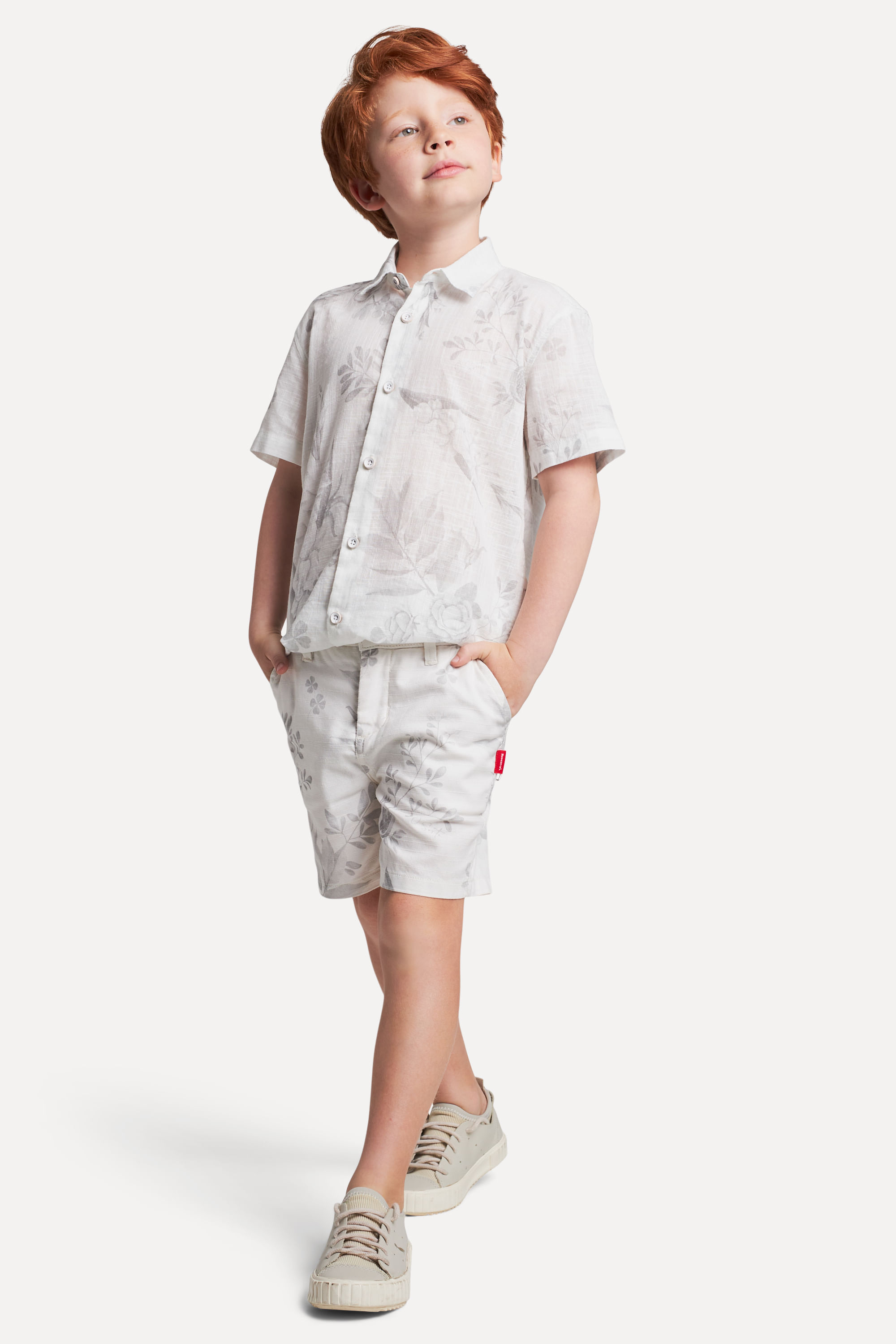 Camisa Mini Estampada