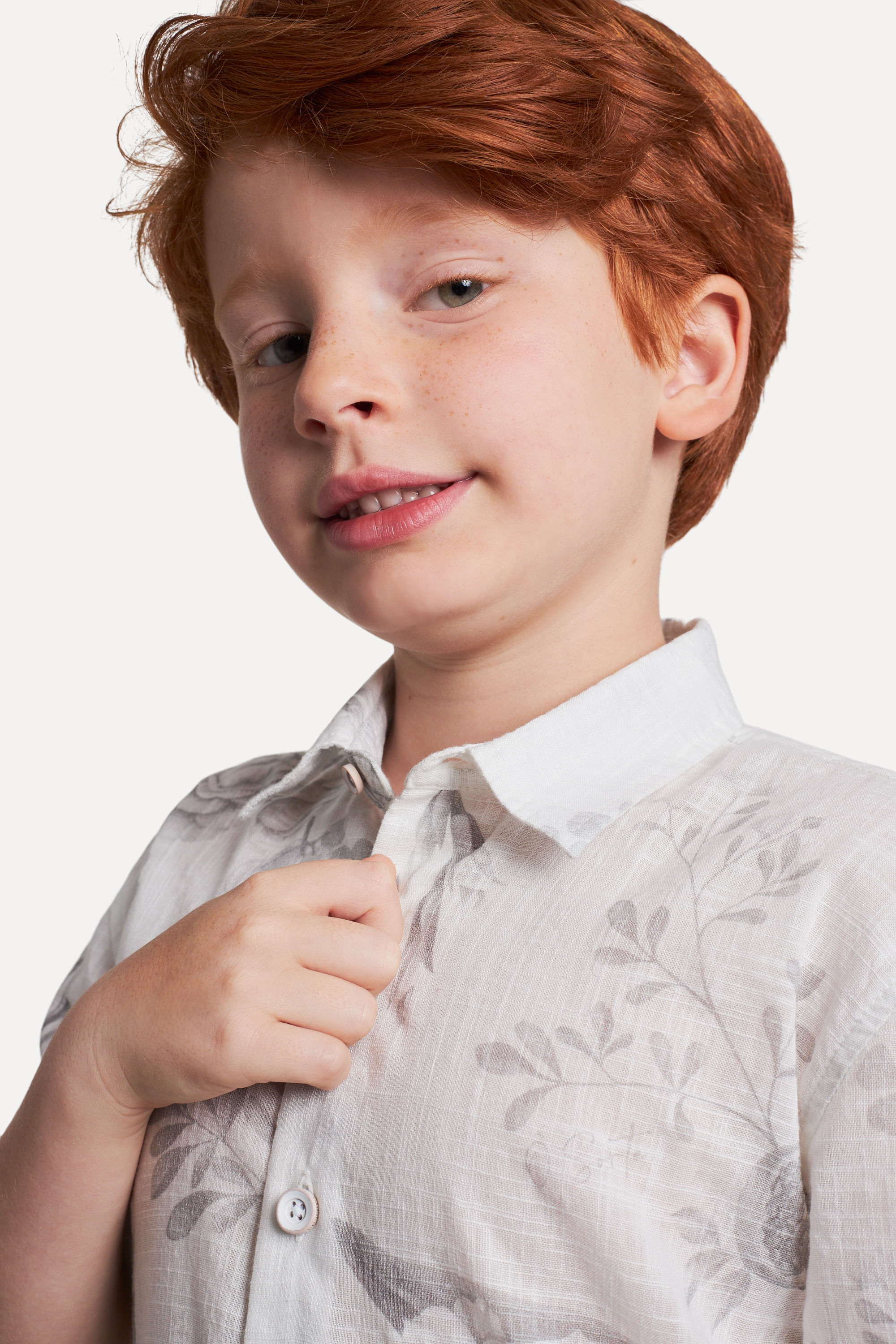 Camisa Mini Estampada