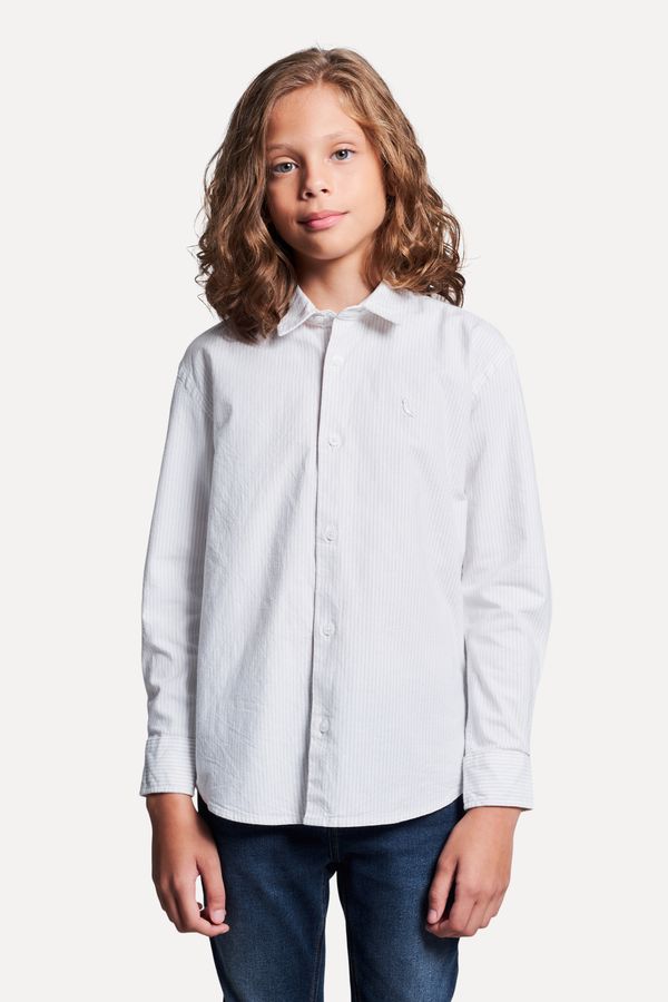 Camisa Ml Mini Listra Conforto