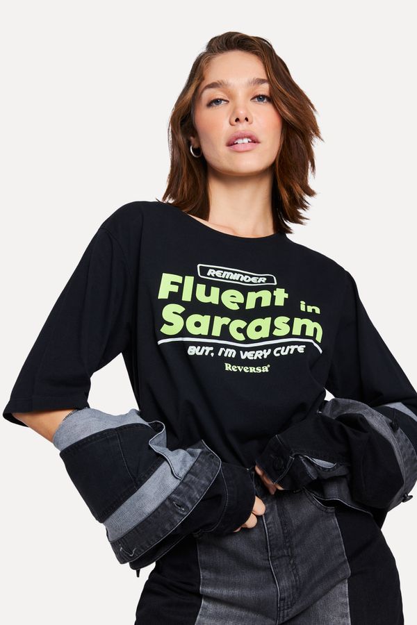 CAMISETA SILK FLUENT SARCASM