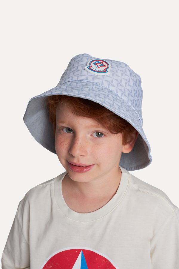 Bucket Mini Estrela Patch Emborrachado – CINZA – U
