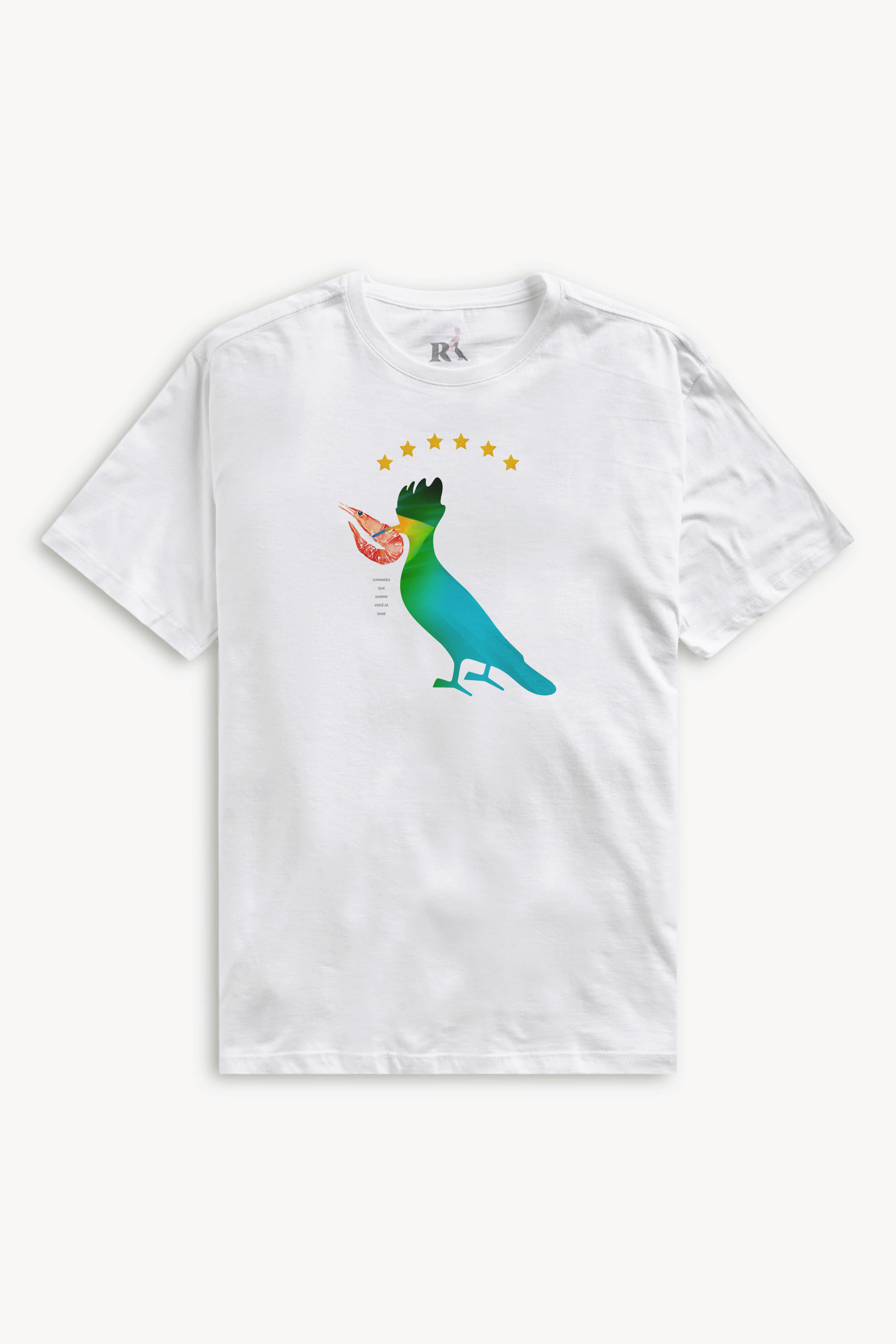 Camiseta Pica Pau Camarao