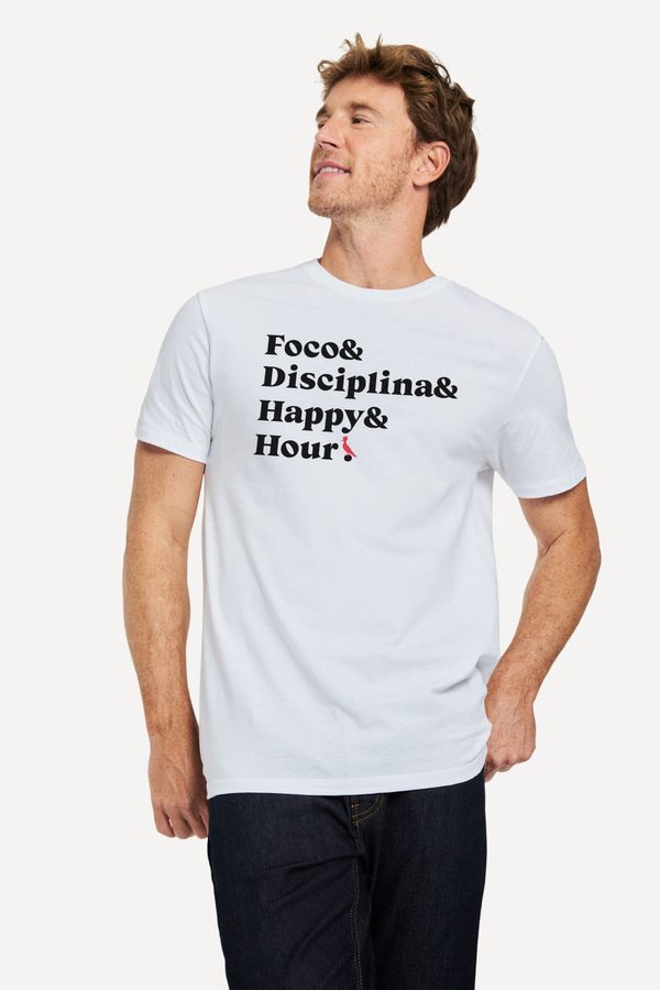 Camiseta Estampada &&& Happy Hour