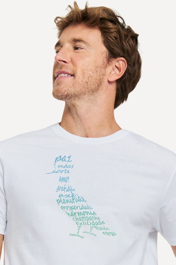 Camiseta Estampada Pica Pau Palavras
