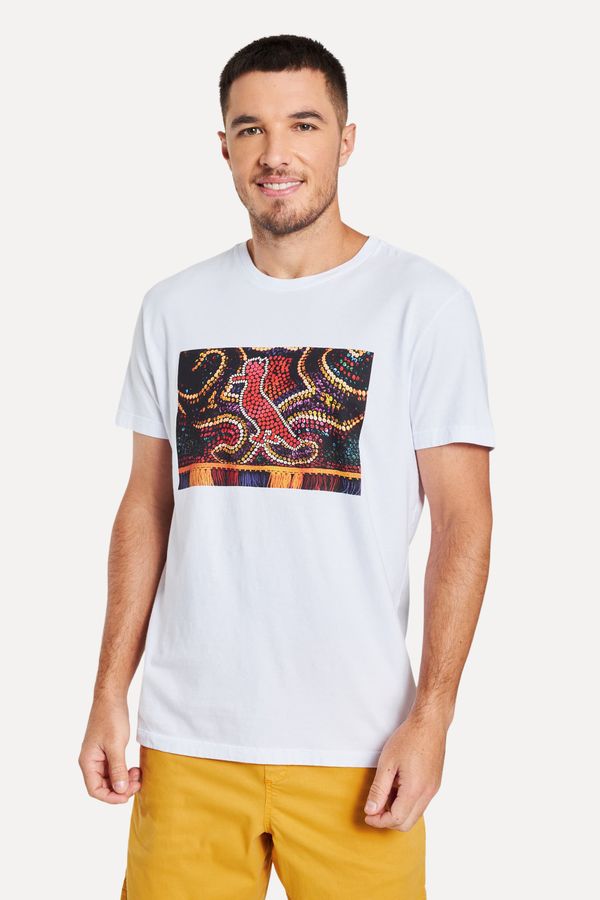 Camiseta Estampada Pica Pau Lantejoulas