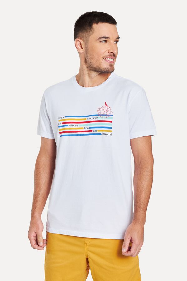 Camiseta Estampada Acontece Em Olinda