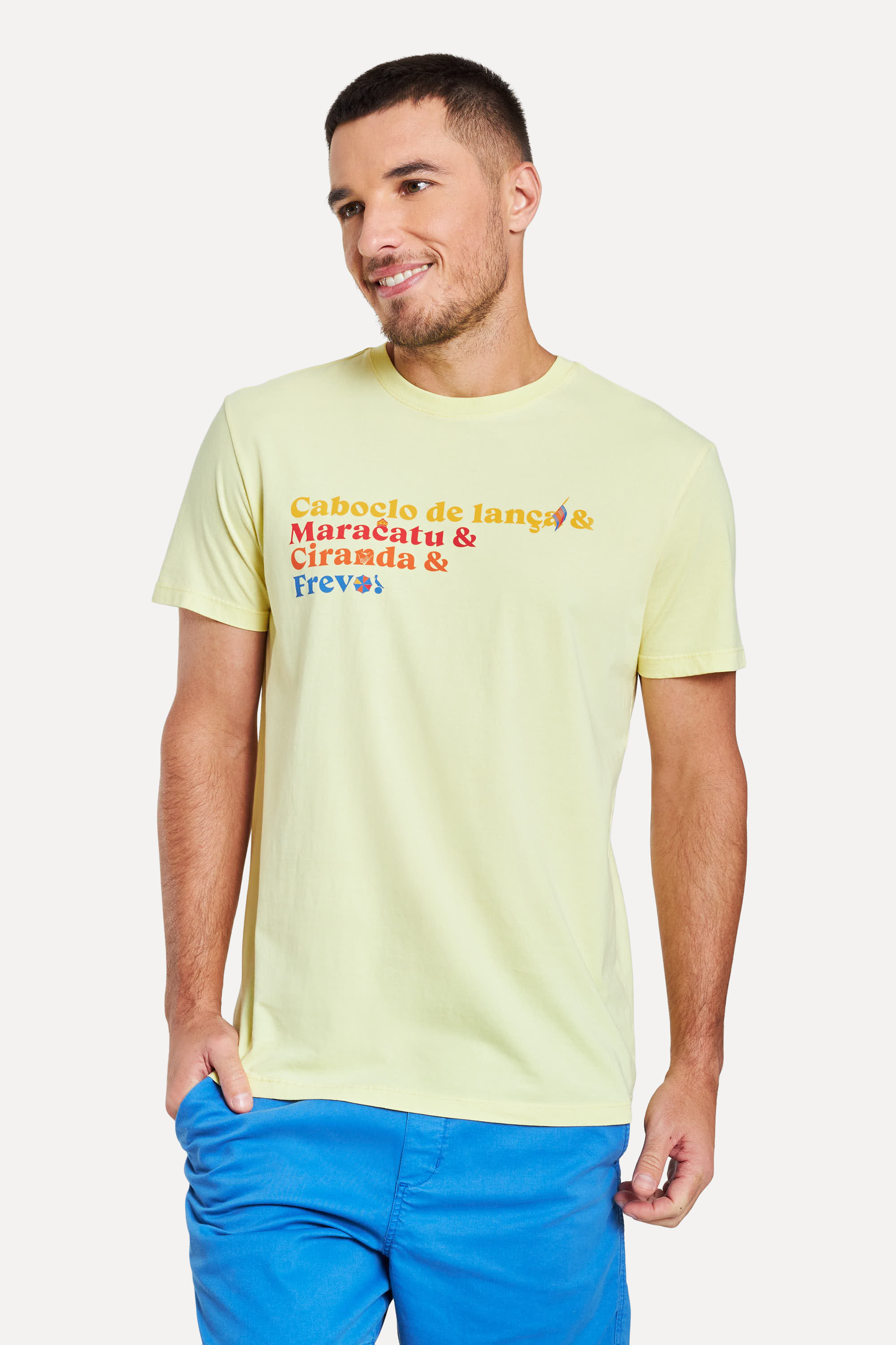 Camiseta Estampada Folclore