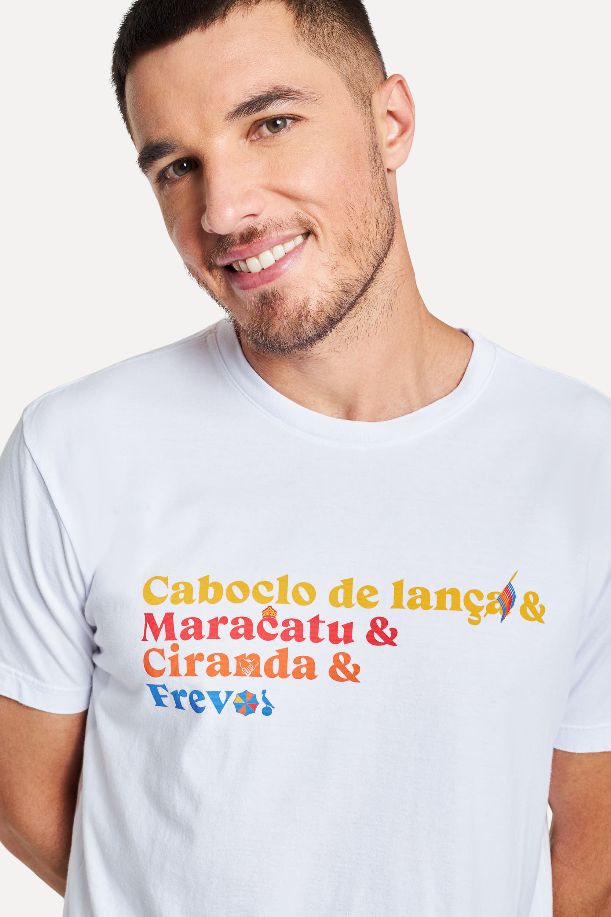 Camiseta Estampada Folclore