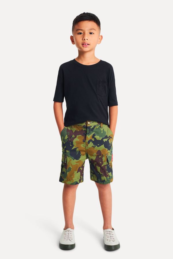 Bermuda Mini Cargo Camuflado