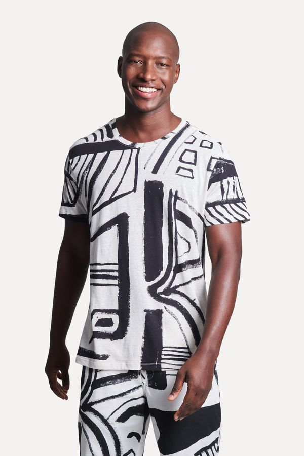 Camiseta Estampada Atlantica