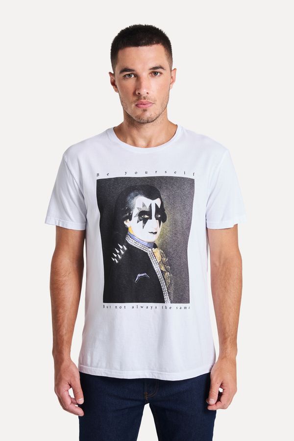 Camiseta Estampada Metal Mozart