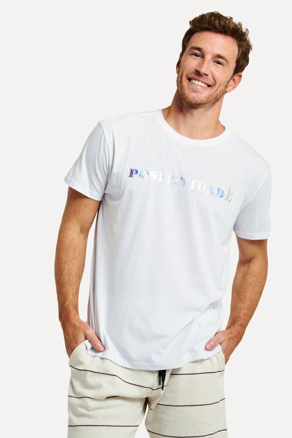Camiseta Estampada Positividade