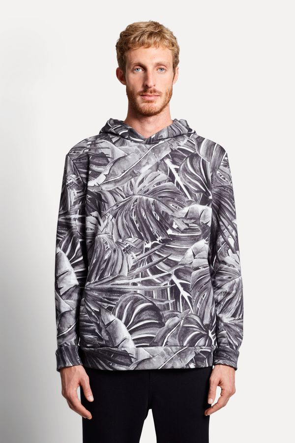 Hoodie Moletom Estampa Green Forest P&b