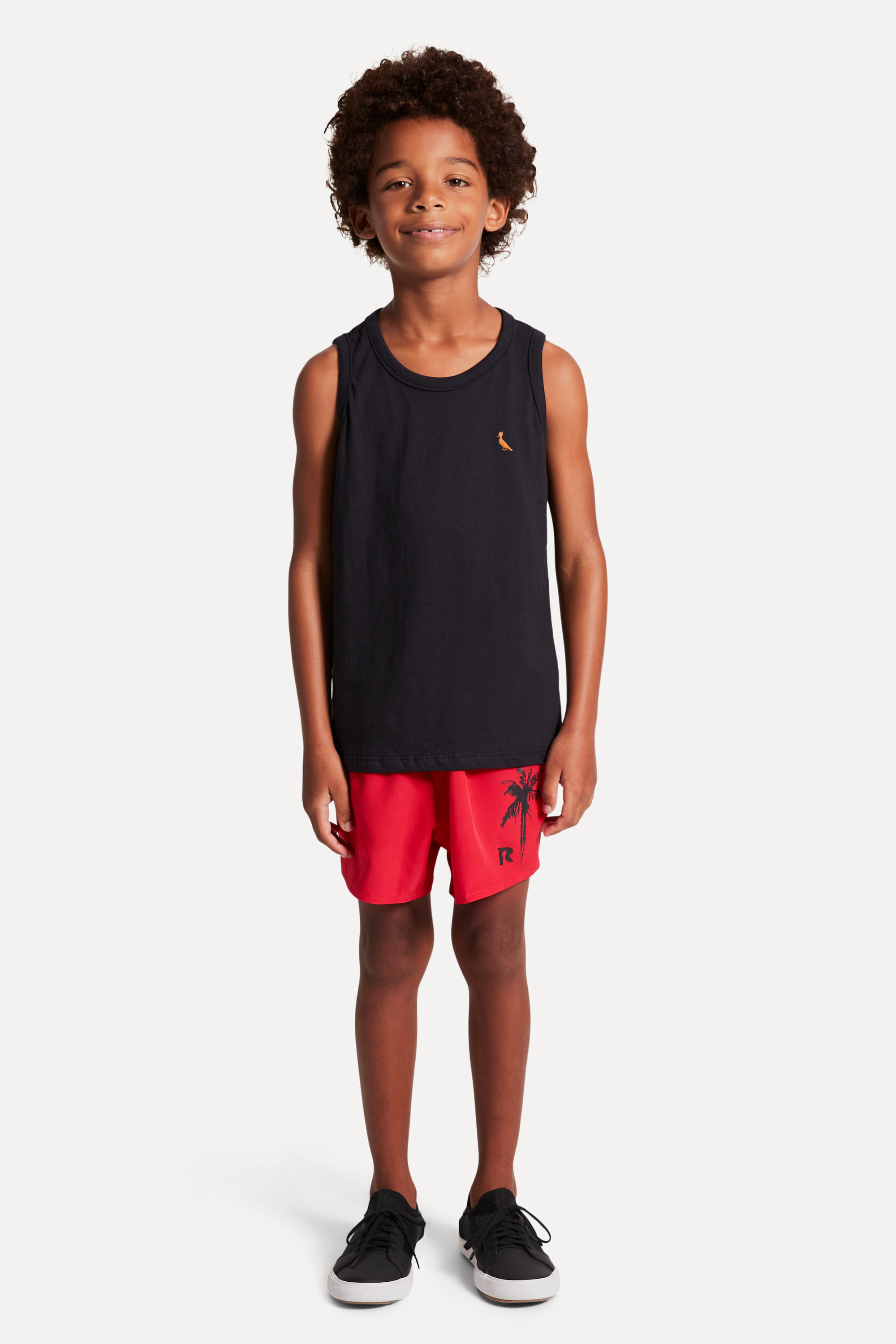 Regata Mini Pica Pau Bordado Glow