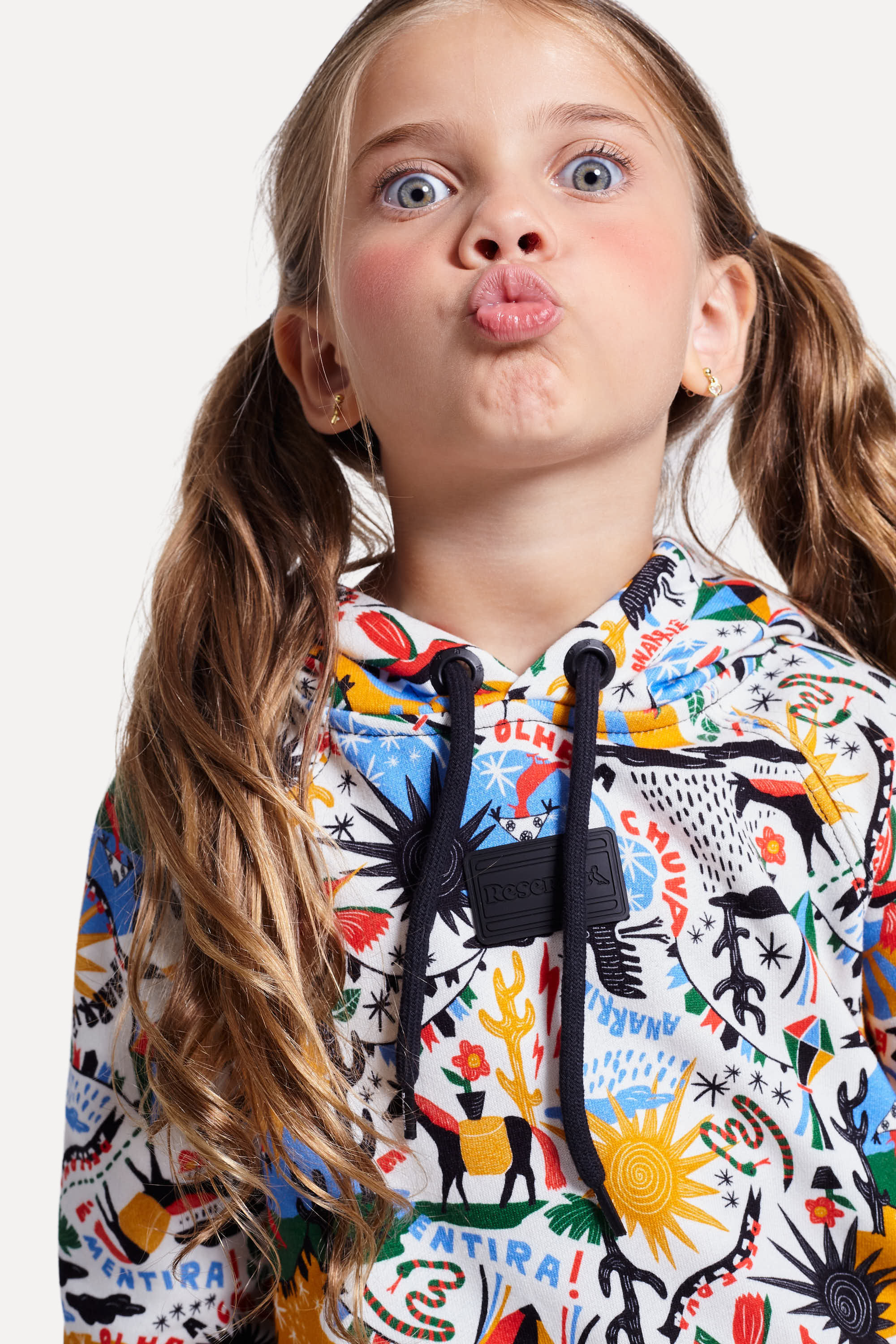 Vestido Menina Xiloreserva Colorido