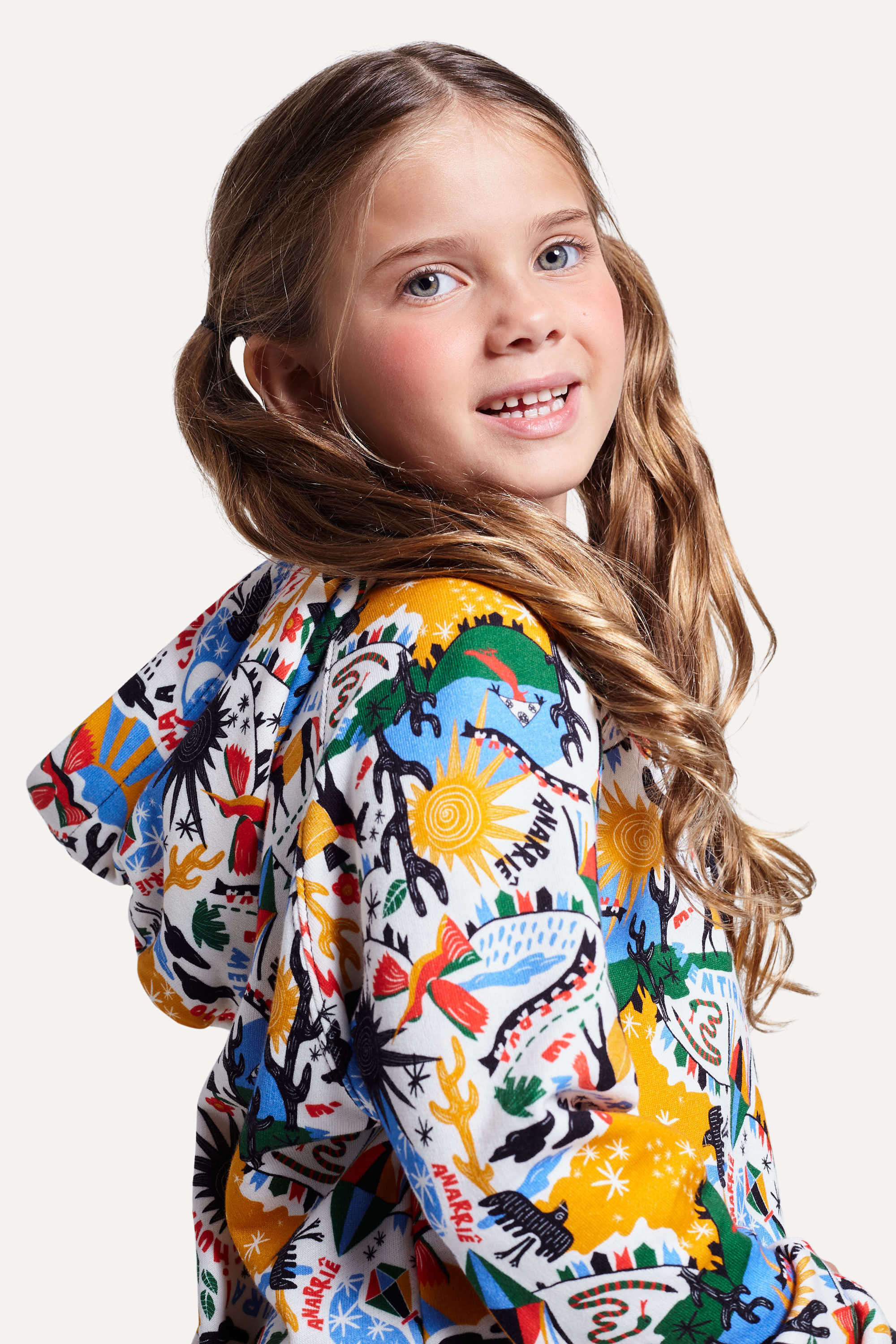 Vestido Menina Xiloreserva Colorido