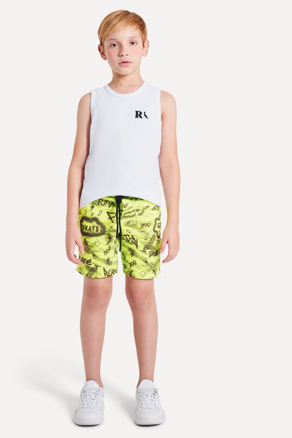 Bermuda Mini Moletom Grafitti