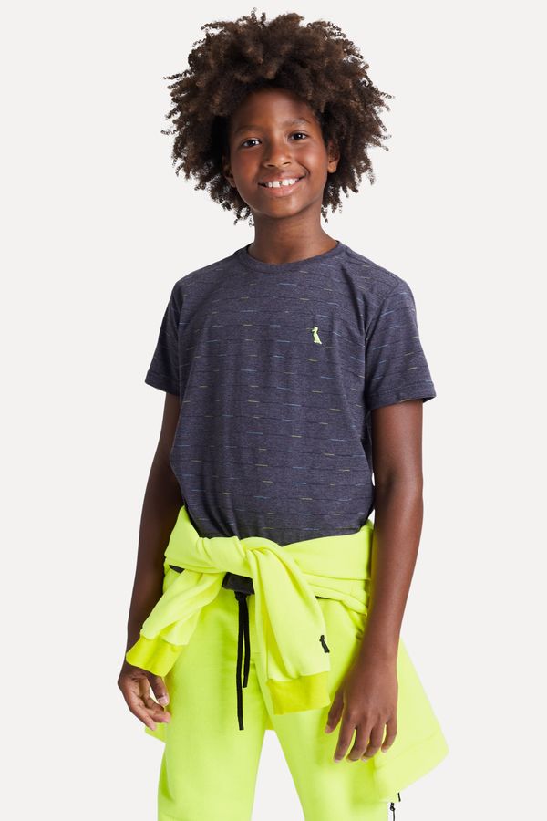 Camiseta Mini Mc Listra Mesclada